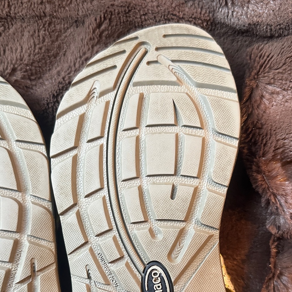 Chaco Z/1 Sandals with Yellow and Gray Straps - Picture 9 of 10